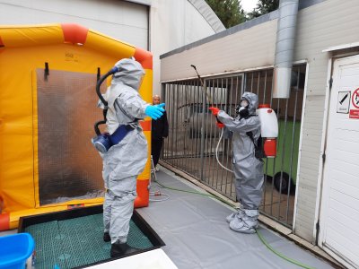 BIOHAZARD TÝM ZZS JČK SE ŠKOLIL V SÚJCHBO, V.V.I.